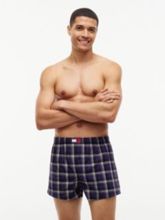 3-Pack Heritage Print Woven Boxer Shorts — Blue 2