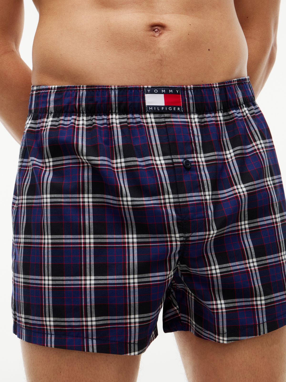 3-Pack Heritage Print Woven Boxer Shorts — Blue