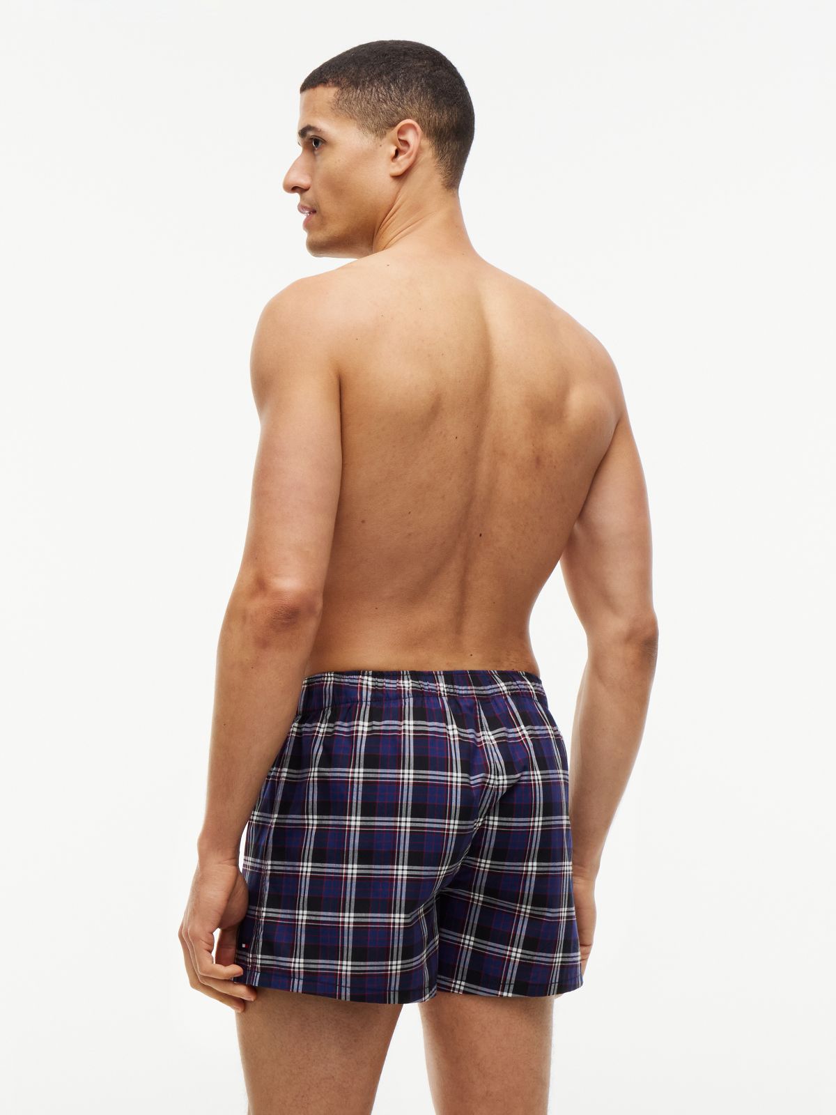 3-Pack Heritage Print Woven Boxer Shorts — Blue