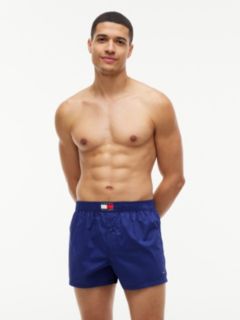 3-Pack Heritage Print Woven Boxer Shorts — Blue 6