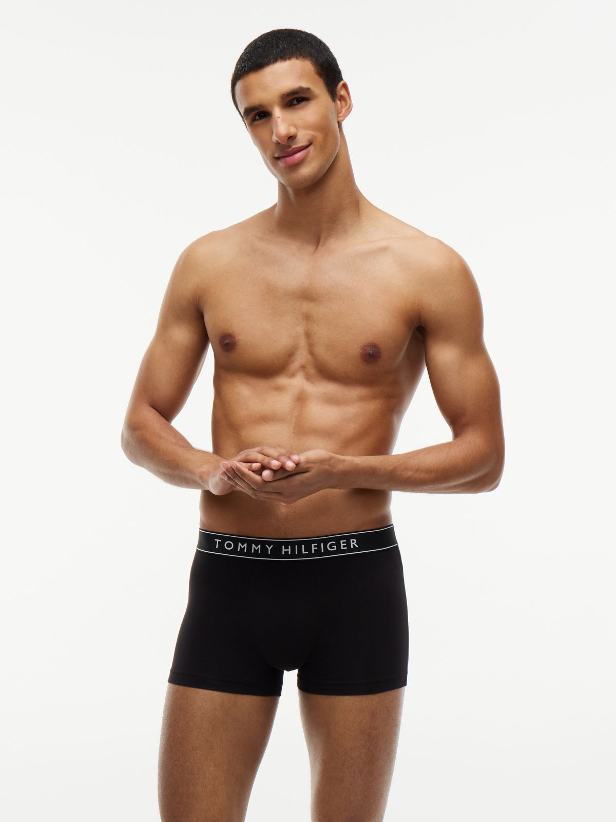 5-Pack Essential Logo Waistband Trunks — Yellow