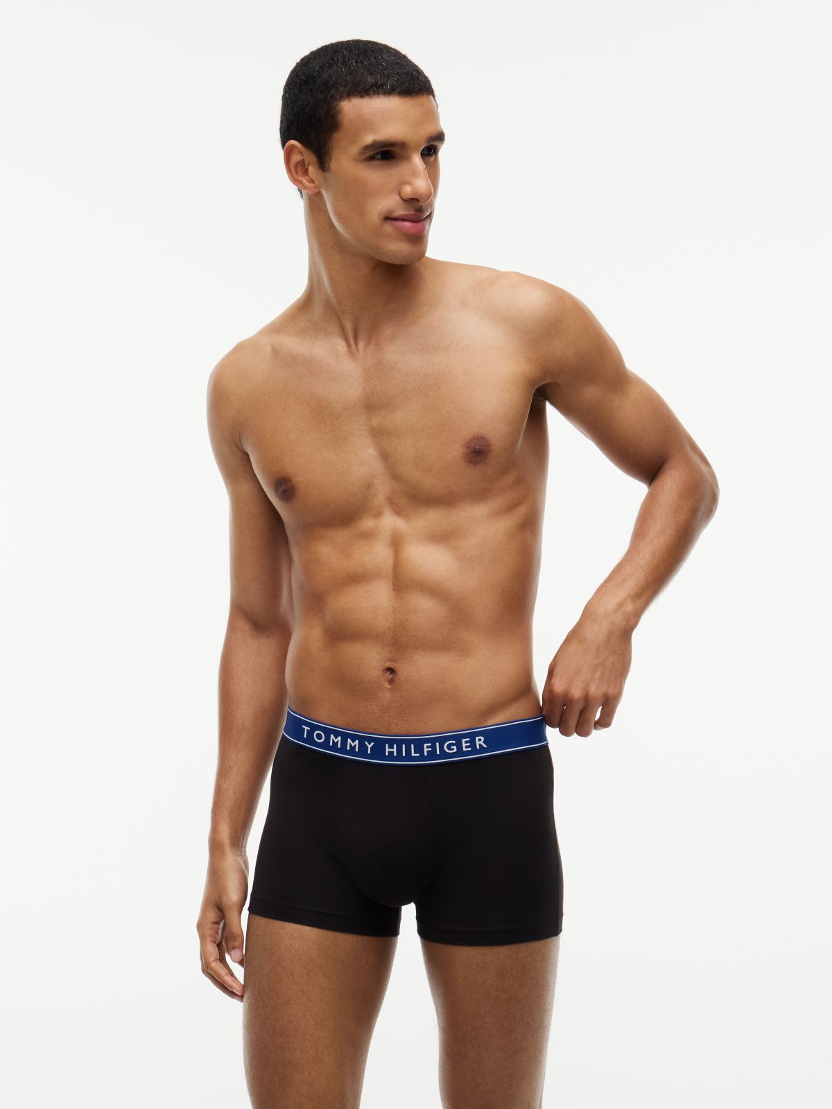 5-Pack Essential Logo Waistband Trunks — Yellow