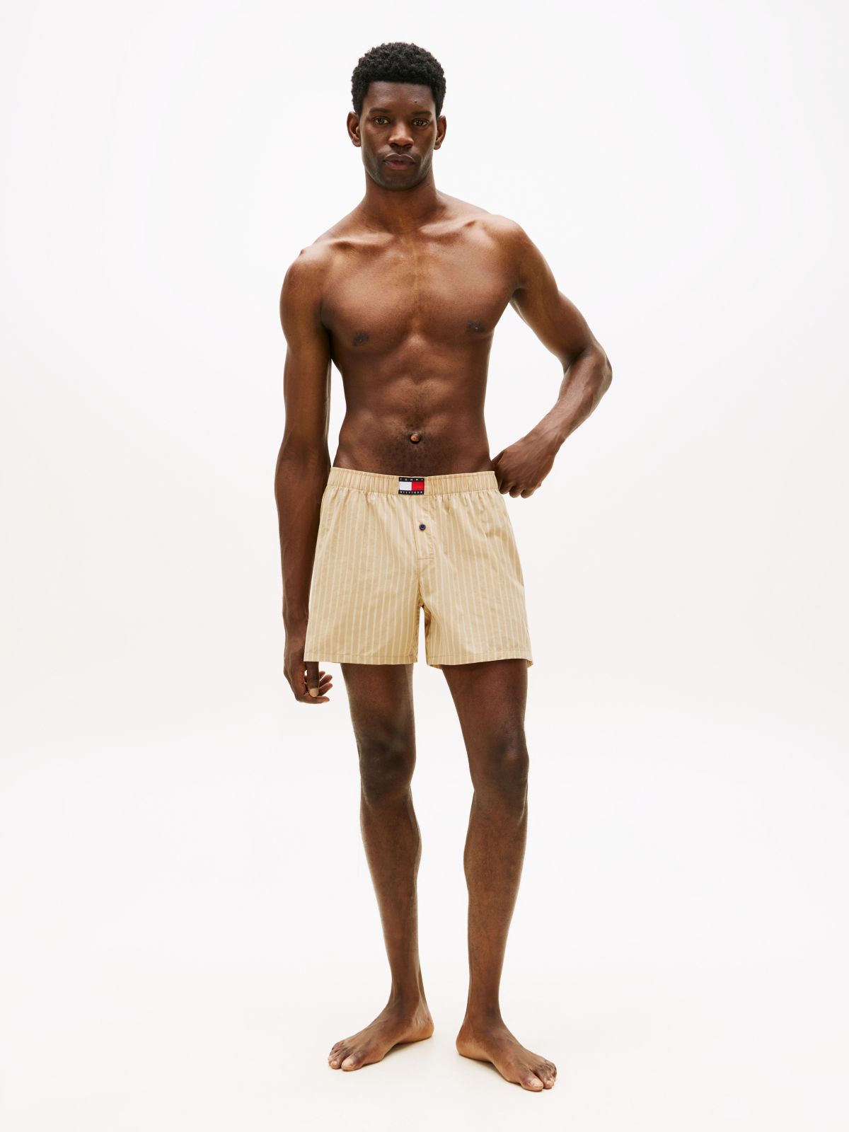 Heritage Woven Poplin Boxer Shorts — Green
