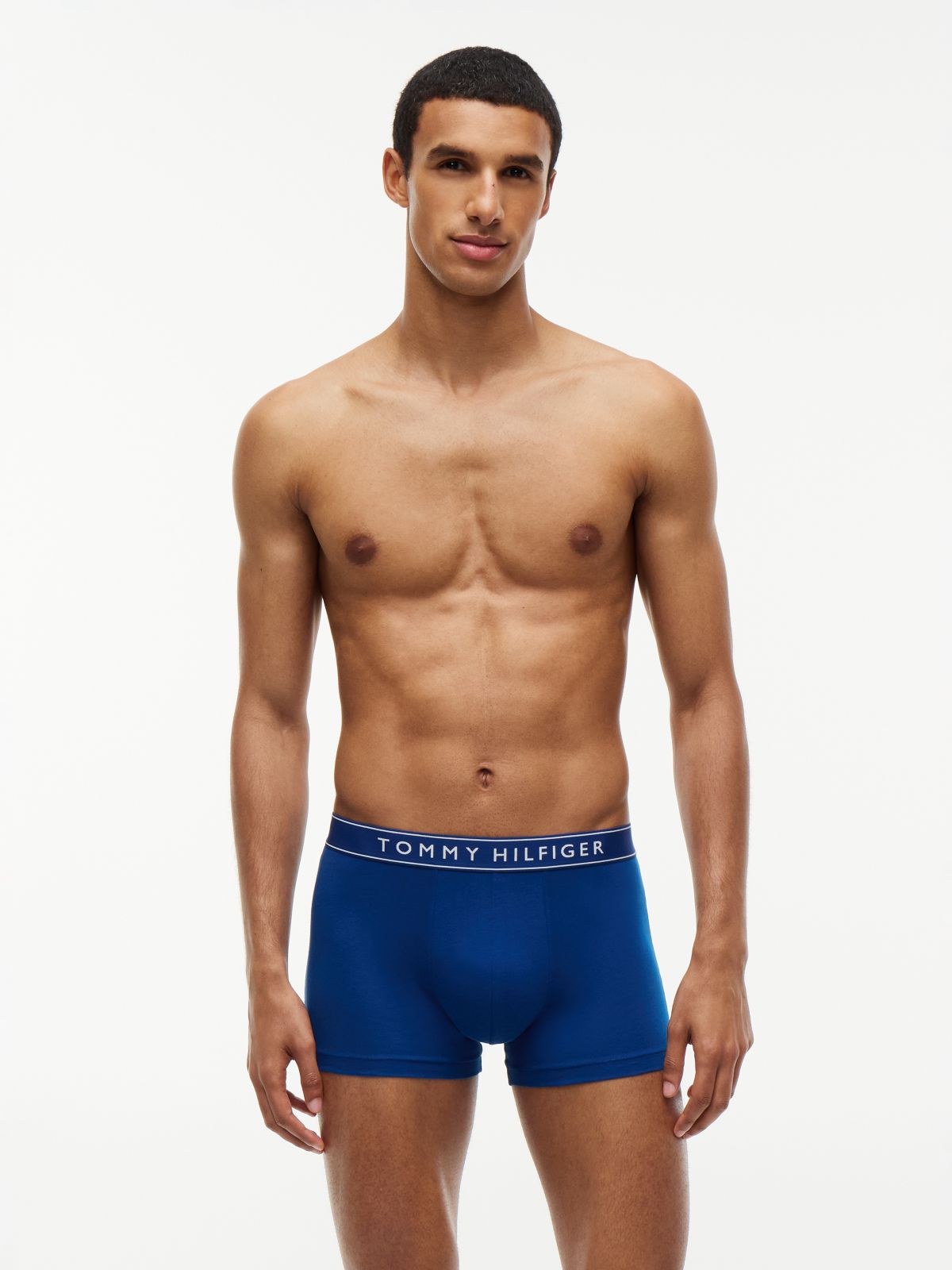 5-Pack Essential Logo Waistband Trunks — Yellow