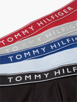 yellow 5-pack essential logo waistband trunks for men tommy hilfiger
