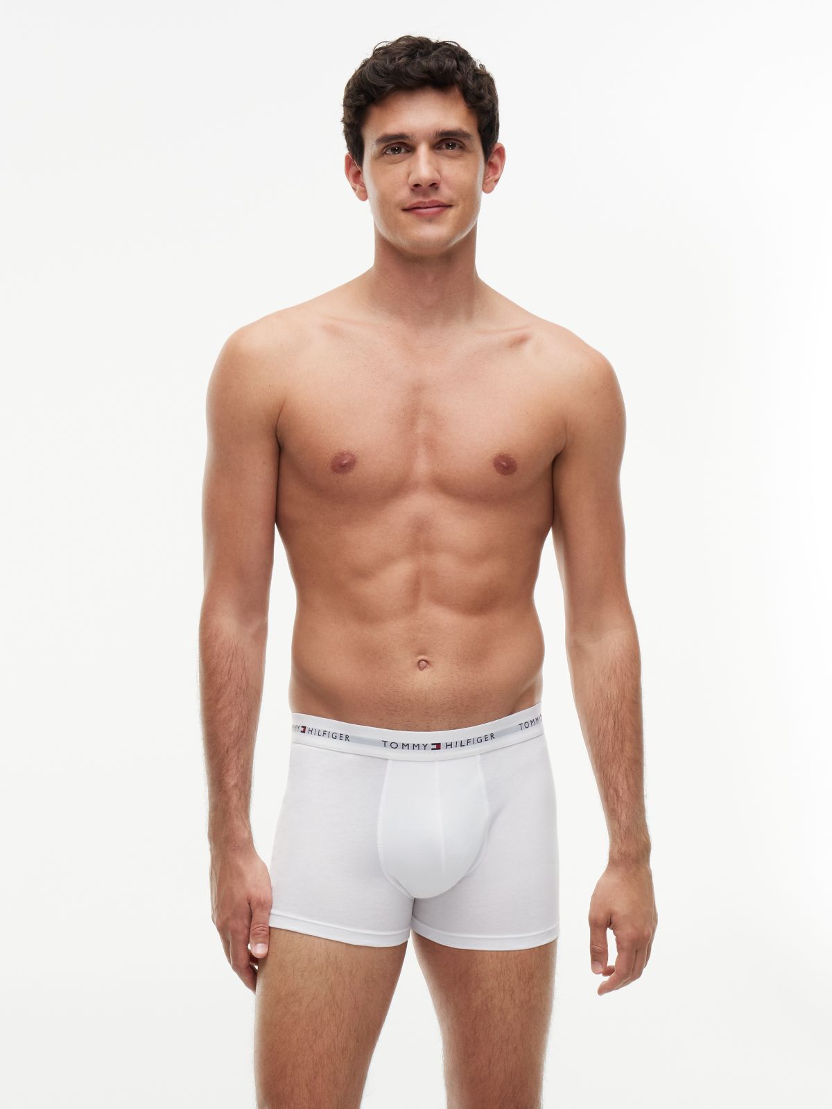 5-Pack Signature Logo Waistband Trunks — Red
