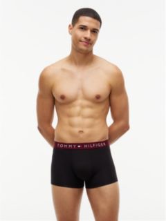 3-Pack TH Original Logo Waistband Trunks — White 2