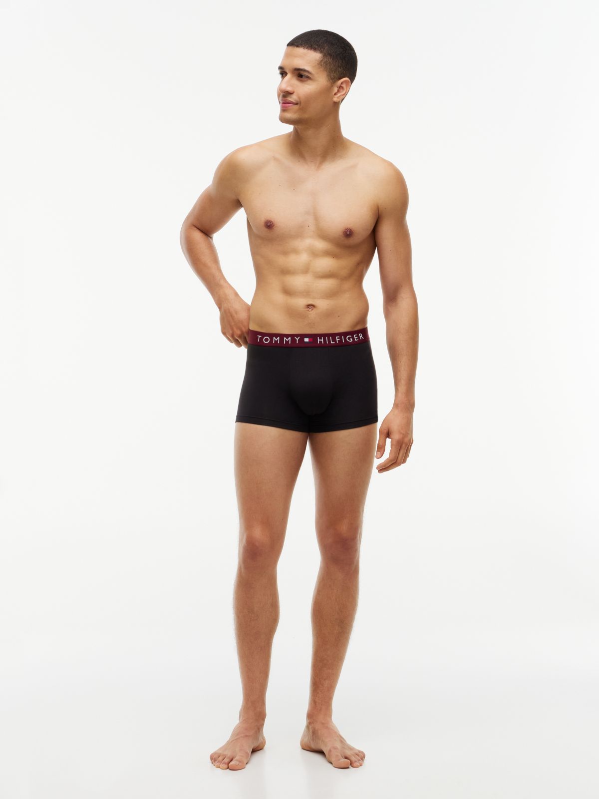 3-Pack TH Original Logo Waistband Trunks — White