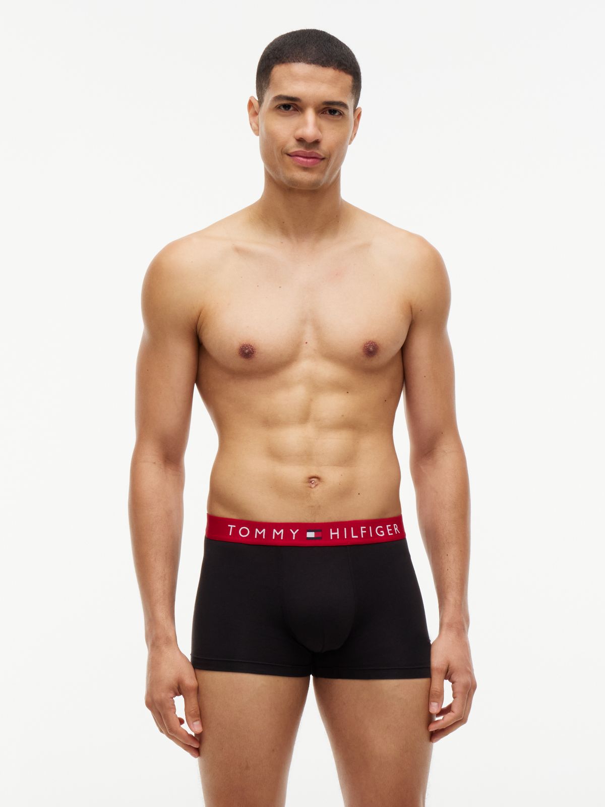 3-Pack TH Original Logo Waistband Trunks — White