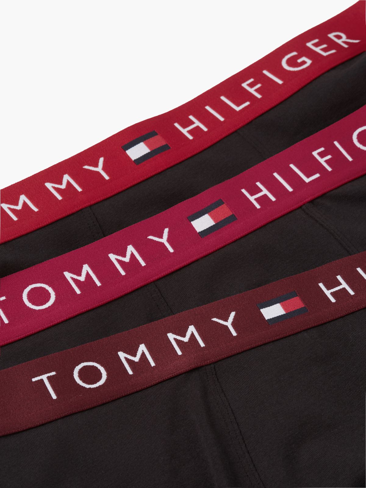 3-Pack TH Original Logo Waistband Trunks — White