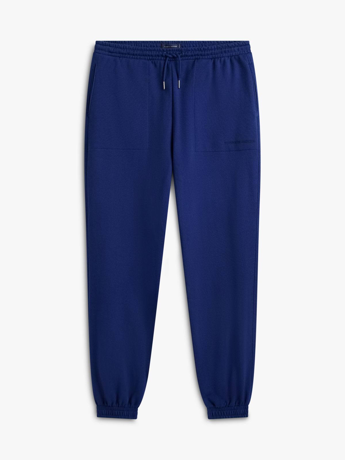 Essential Terry Cuffed Lounge Joggers — Blue