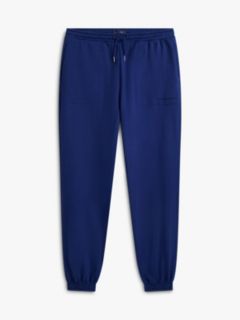Essential Terry Cuffed Lounge Joggers — Blue 5