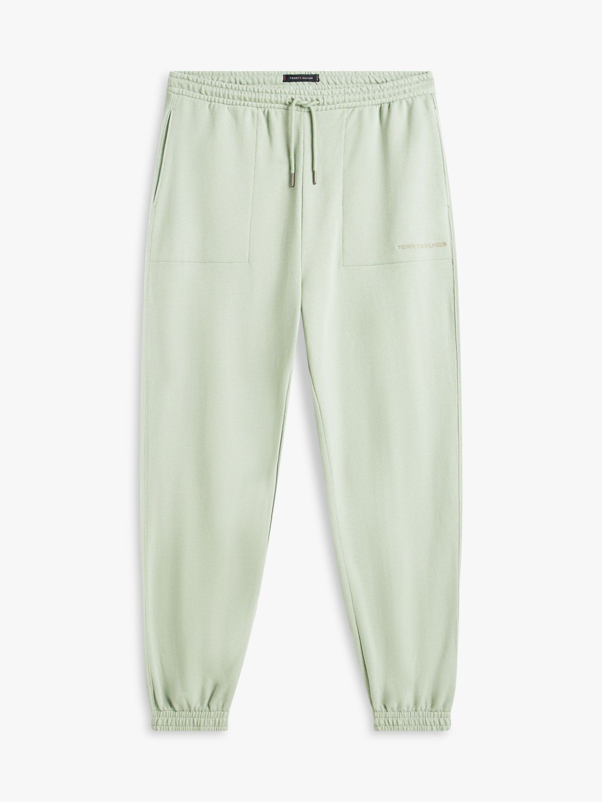 Essential Terry Cuffed Lounge Joggers — Grey