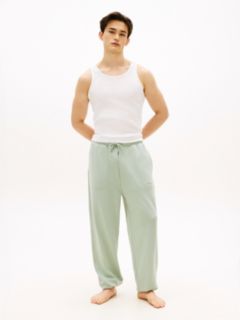 Essential Terry Cuffed Lounge Joggers — Grey 1