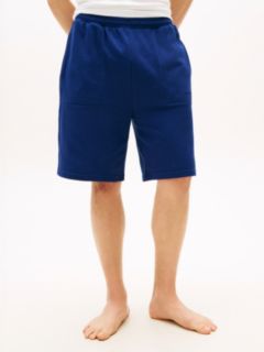 Essential Logo Terry Lounge Shorts — Blue 2