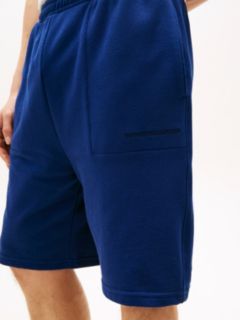 Essential Logo Terry Lounge Shorts — Blue 3