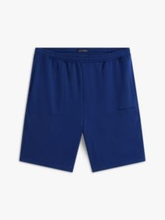 Essential Logo Terry Lounge Shorts — Blue 5