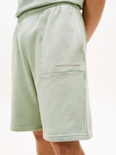 Essential Logo Terry Lounge Shorts — Grey 3