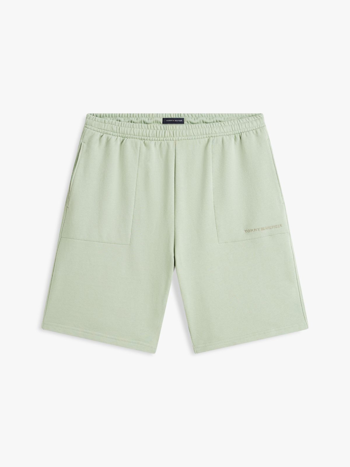 Essential Logo Terry Lounge Shorts — Grey