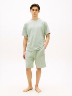 Essential Logo Terry Lounge Shorts — Grey 1