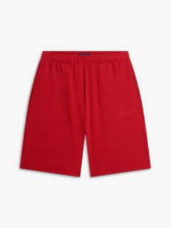Essential Logo Terry Lounge Shorts — Red 5