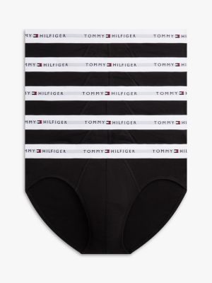 multi 5-pack signature repeat logo briefs for men tommy hilfiger