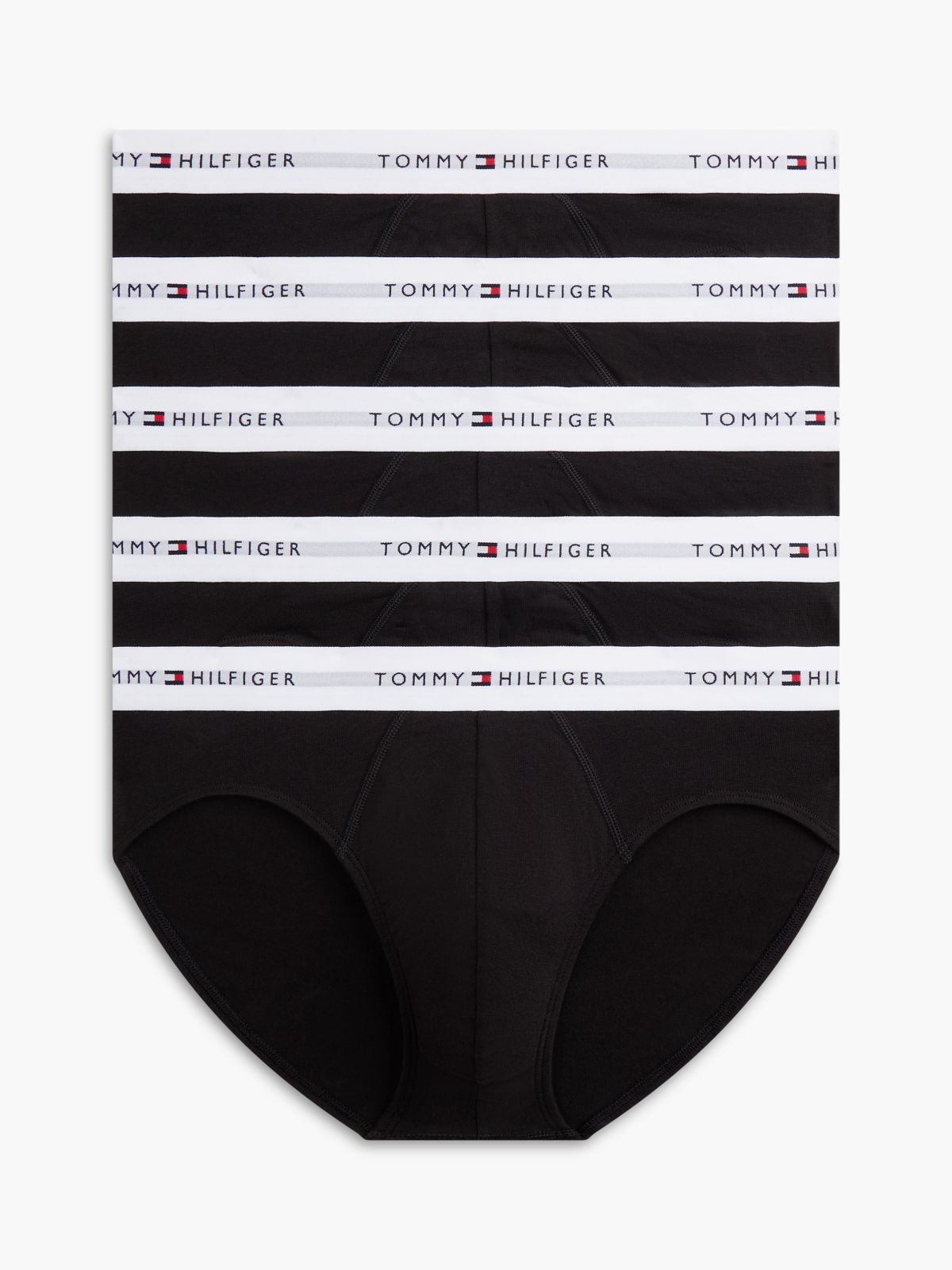 5-Pack Signature Repeat Logo Briefs — Multi