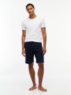 3-Pack Premium Essential V-Neck Lounge T-Shirts — White 3