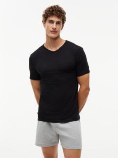 3-Pack Premium Essential V-Neck Lounge T-Shirts — Multi 6
