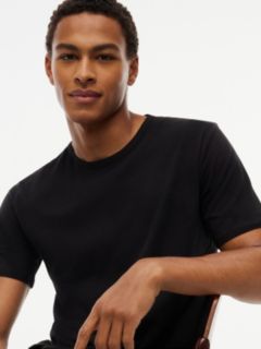 3-Pack Premium Essential Lounge T-Shirts — Black 4