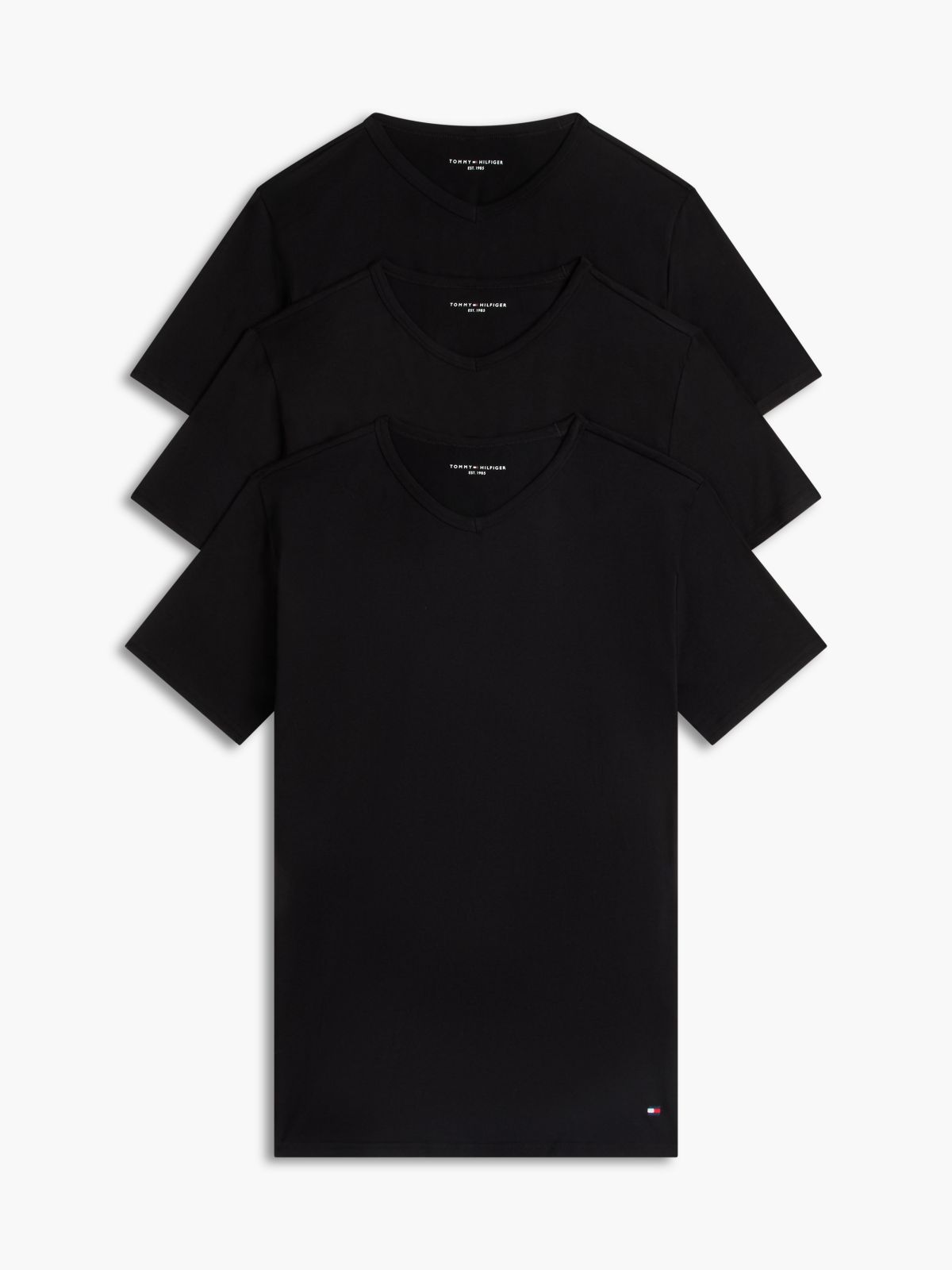 3-Pack Premium Essential Lounge T-Shirts — Black