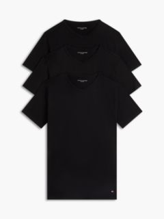 3-Pack Premium Essential Lounge T-Shirts — Black 1