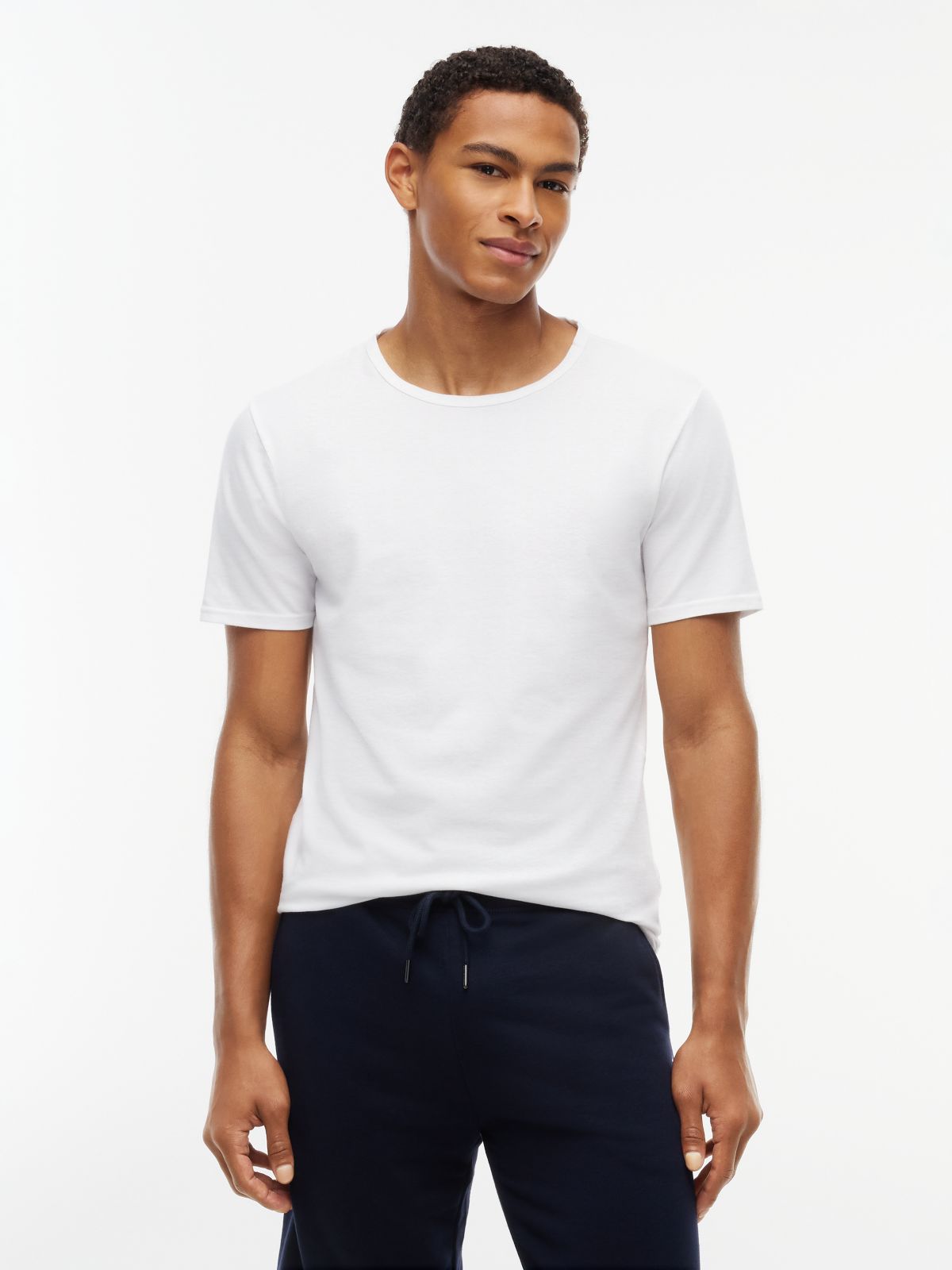 3-Pack Premium Essential Lounge T-Shirts — White