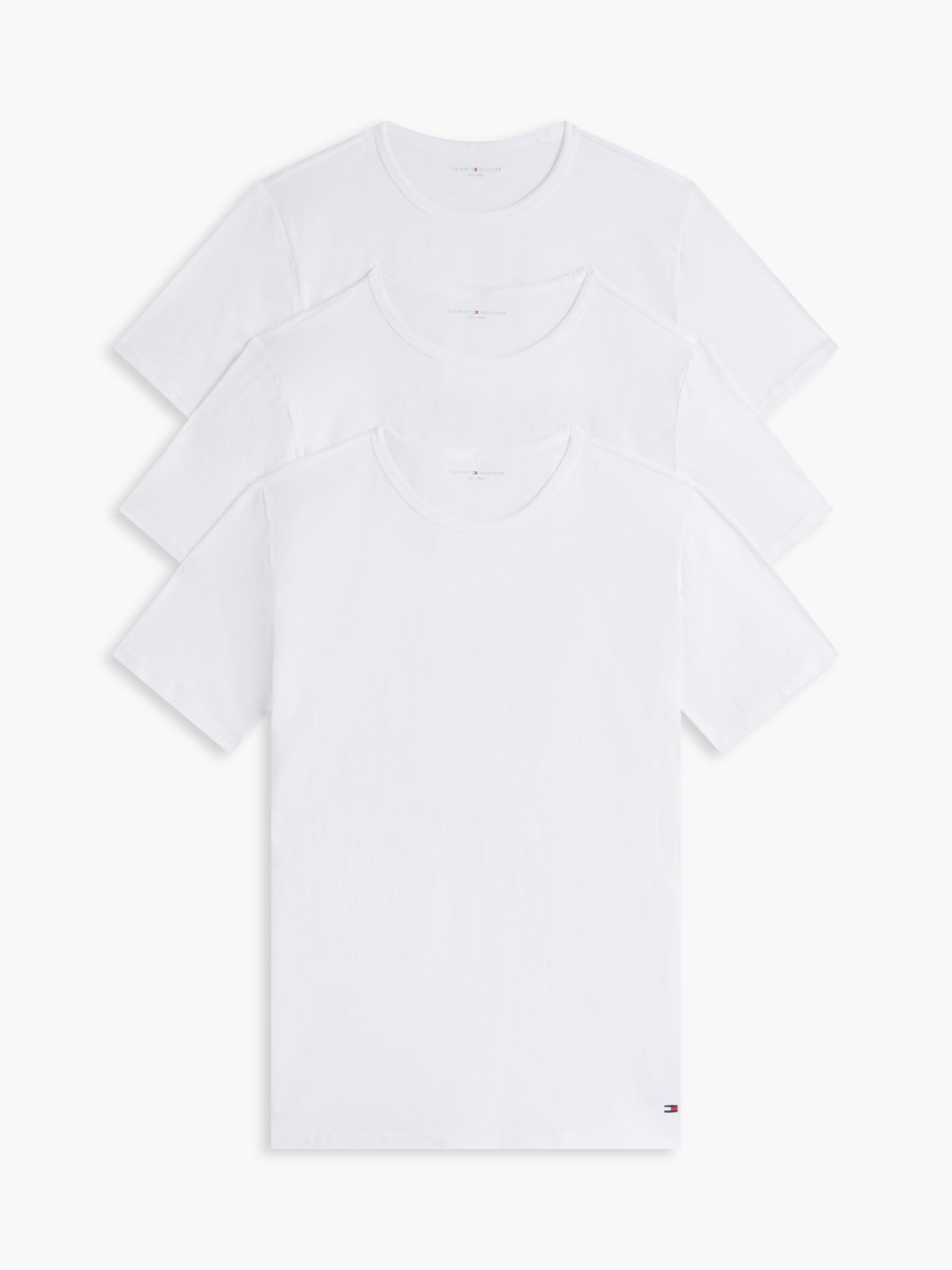 3-Pack Premium Essential Lounge T-Shirts — White