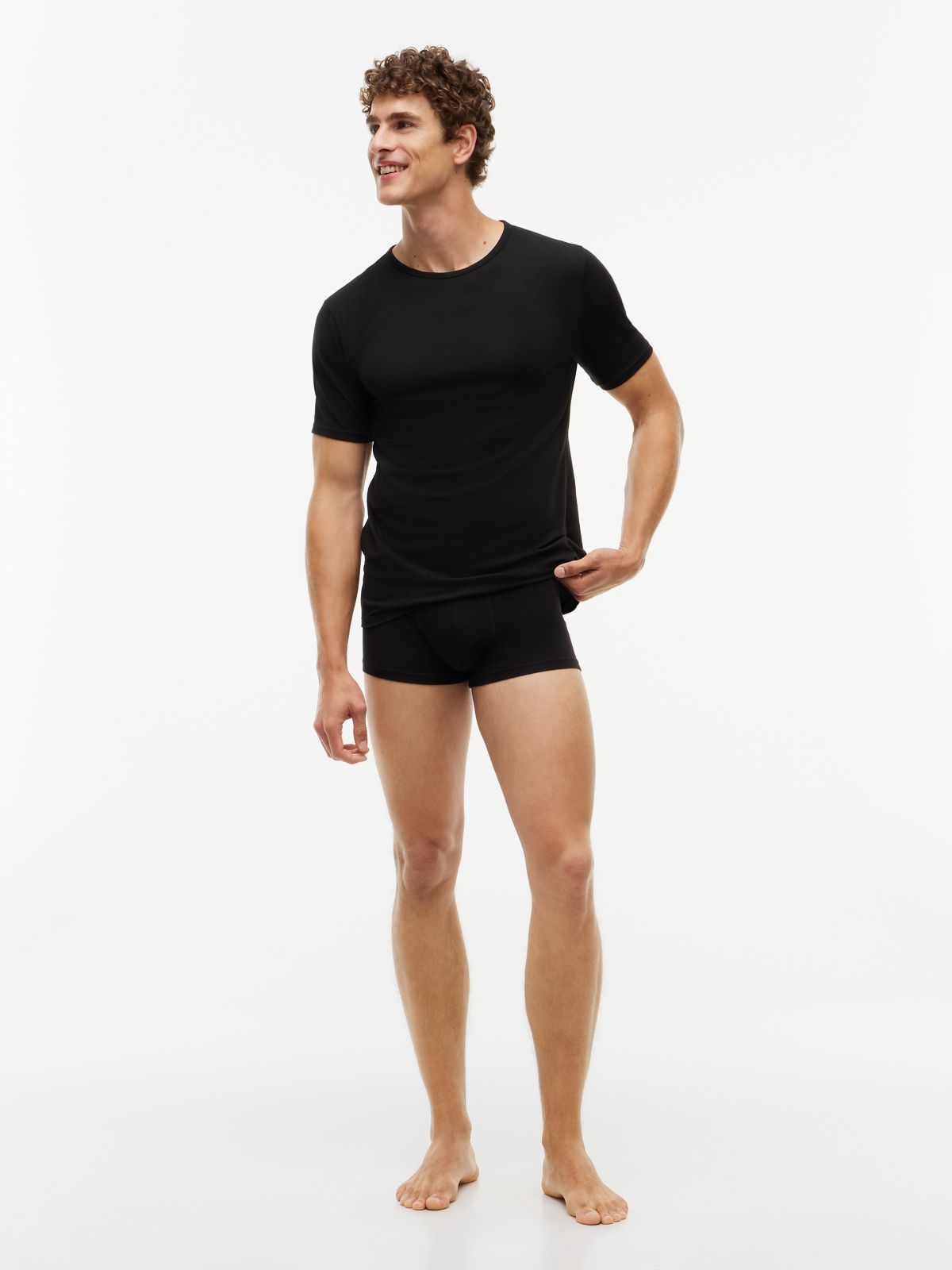 3-Pack Premium Essential Lounge T-Shirts — Multi