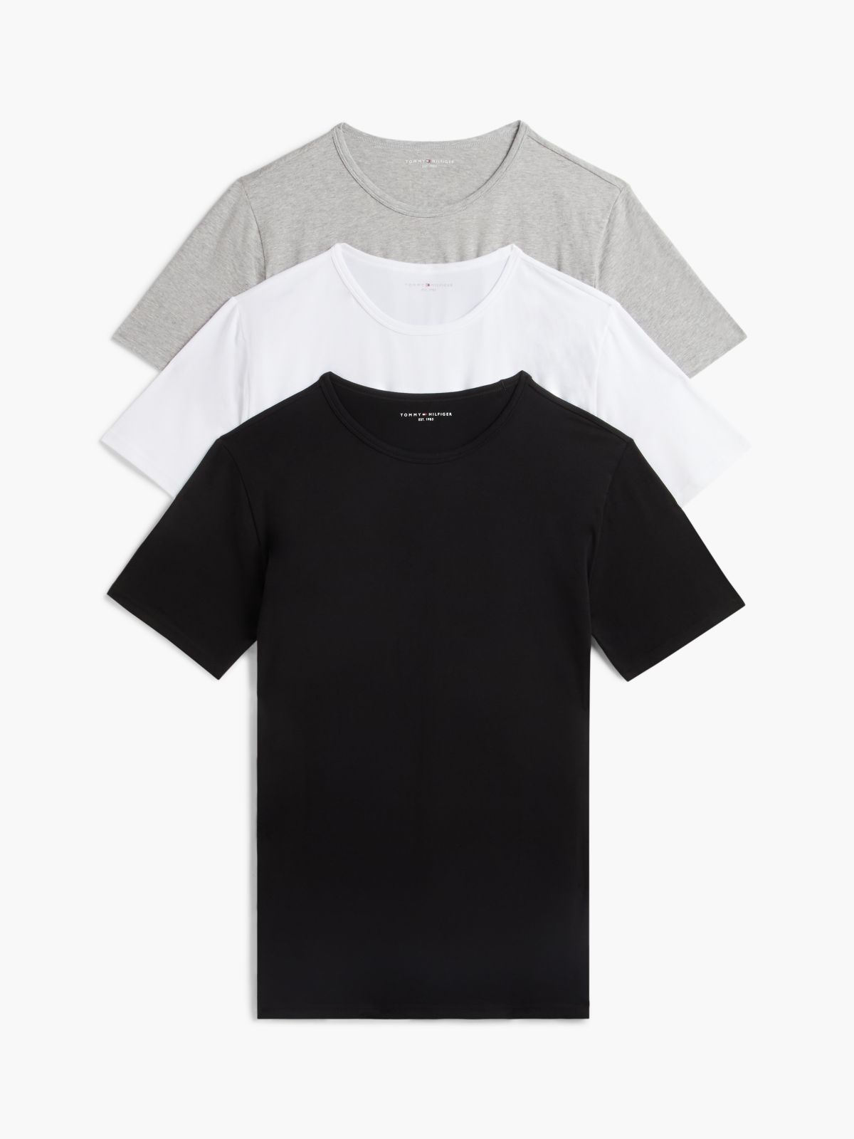 3-Pack Premium Essential Lounge T-Shirts — Multi