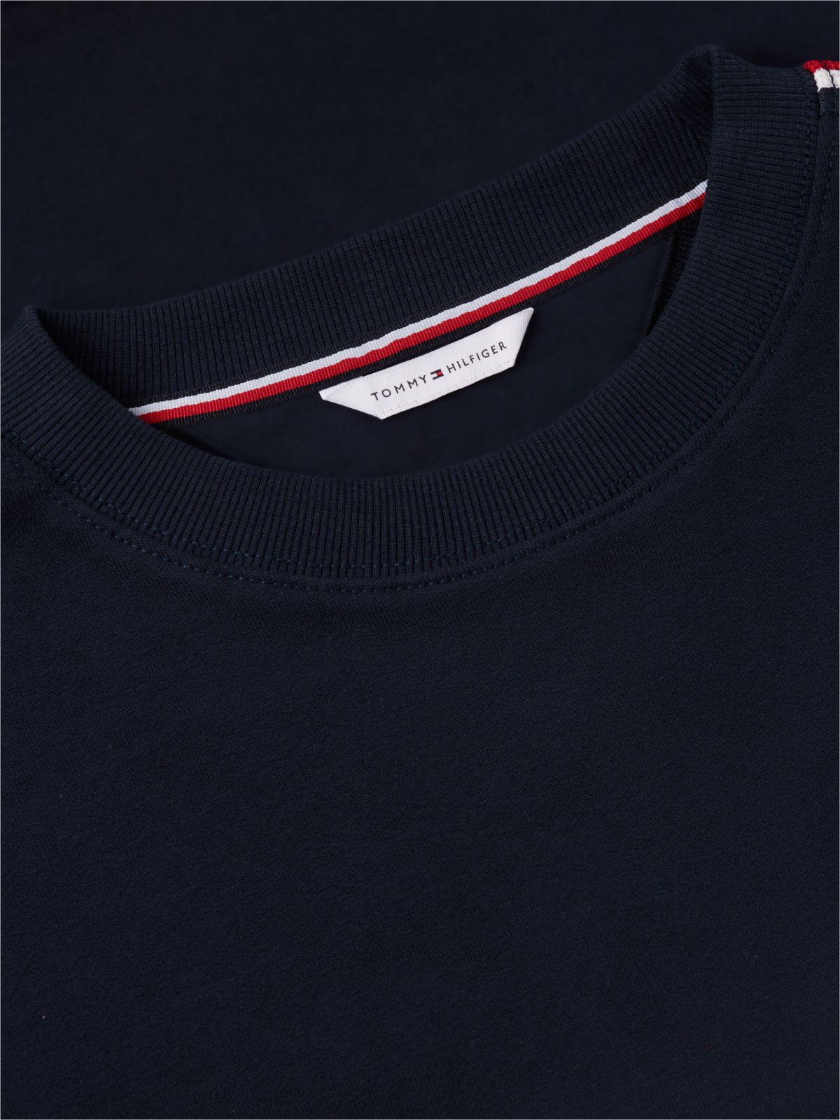 Global Stripe Terry Track Top — Blue