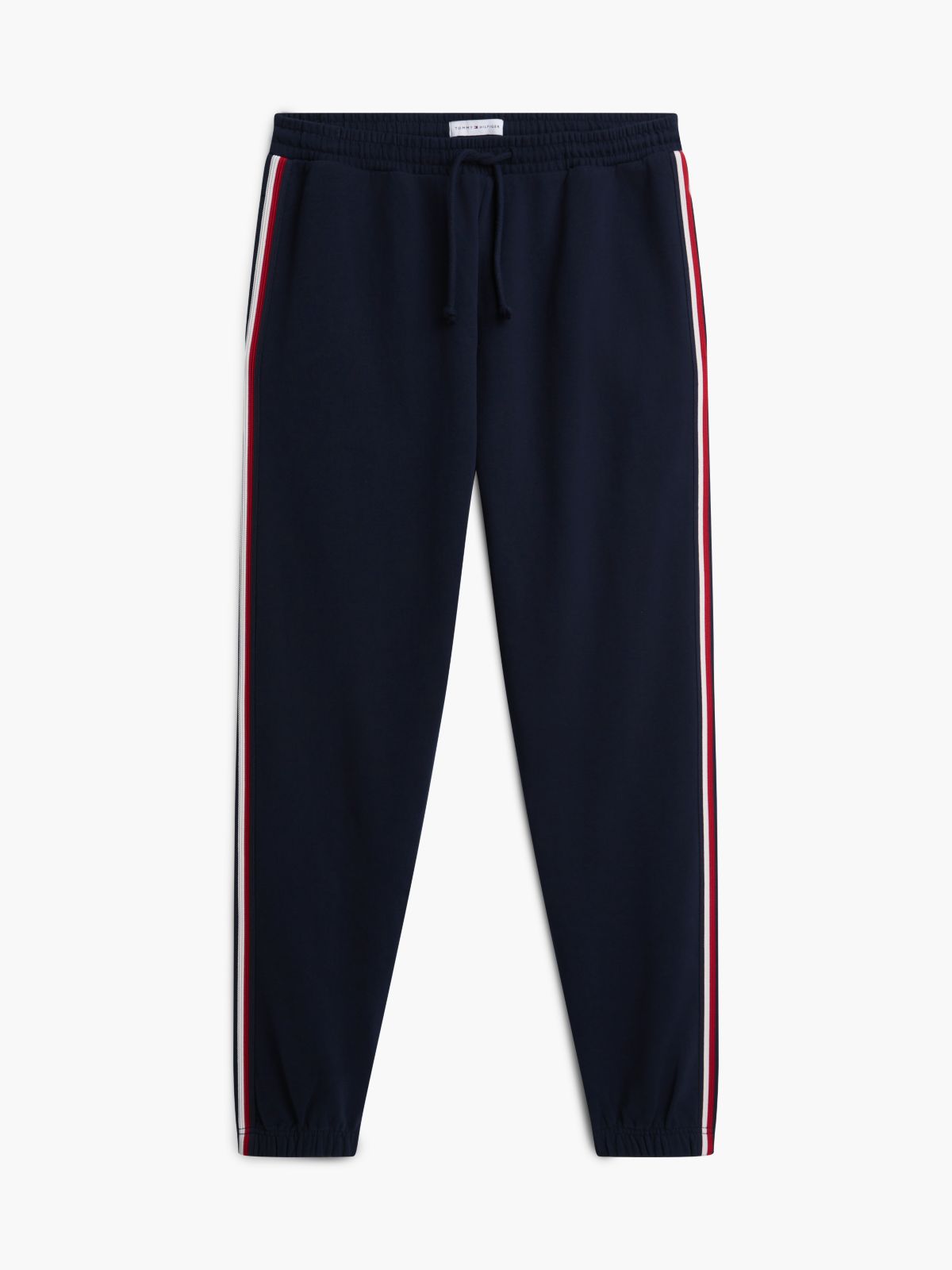 Global Stripe Terry Lounge Joggers — Blue