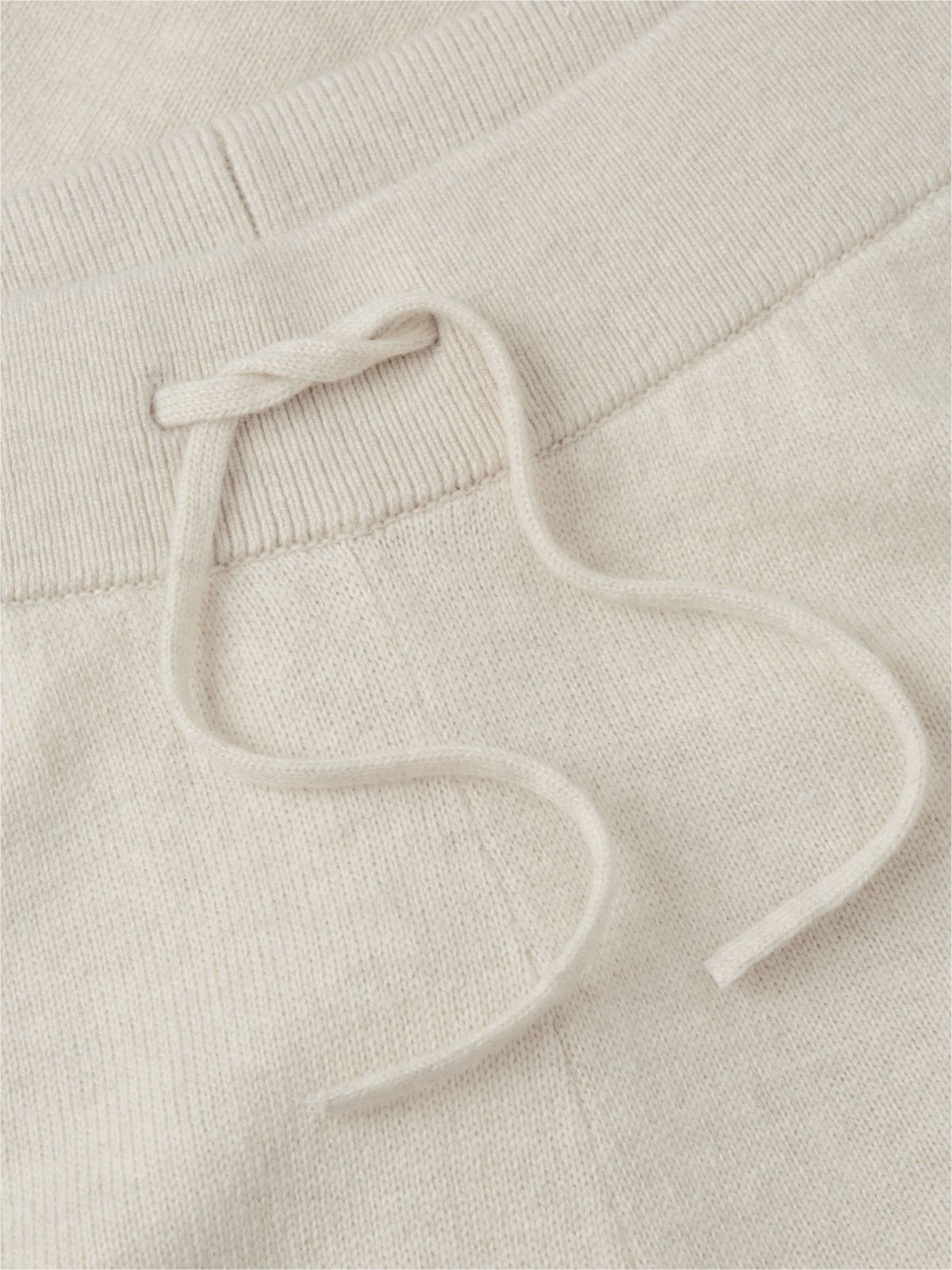 TH Original Wool Blend Knit Lounge Joggers — Beige