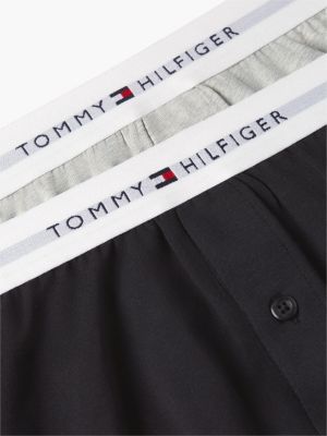 pack de 2 bóxers signature holgados con logo multicolor de hombres tommy hilfiger