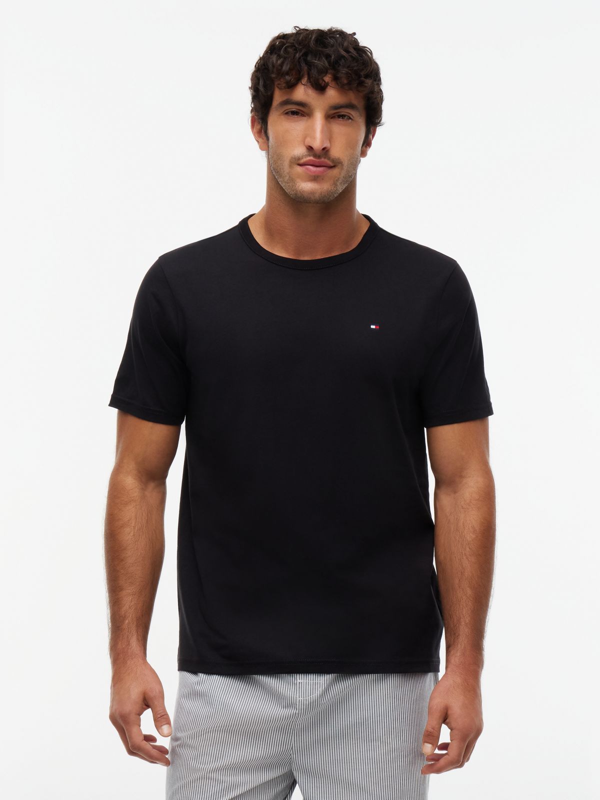 3-Pack Signature Jersey Lounge T-Shirts — Gold