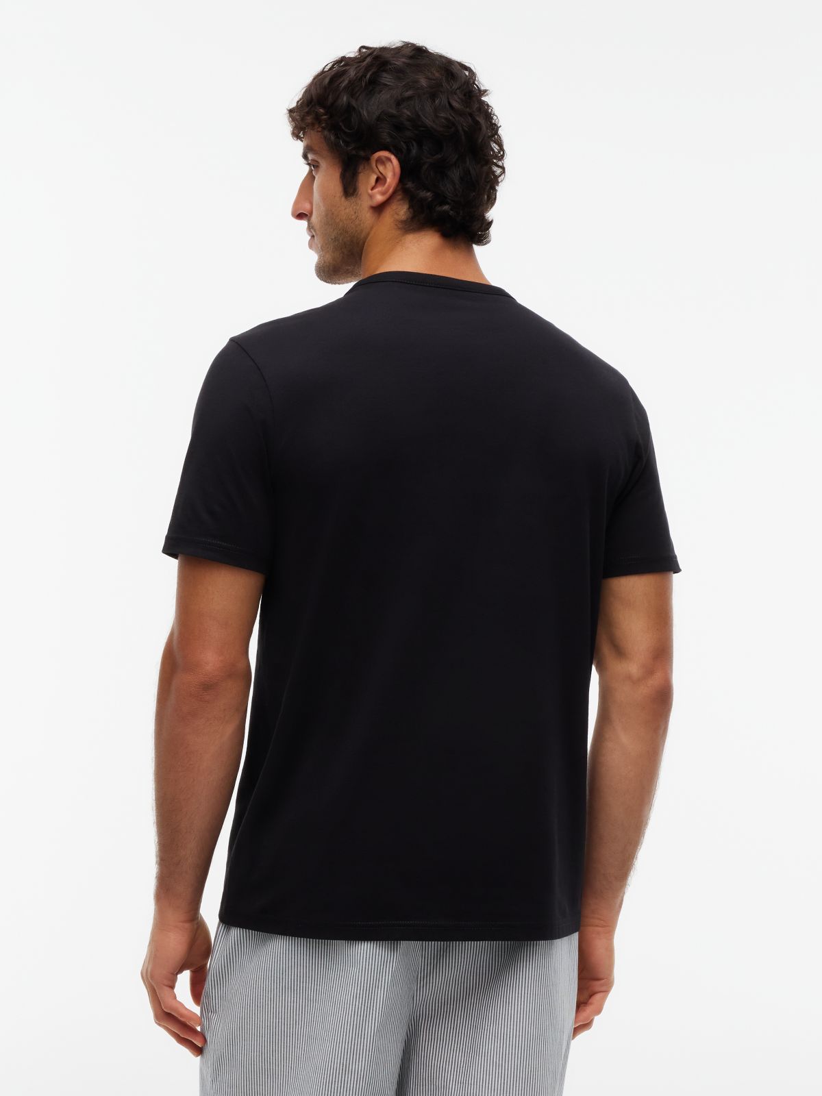 3-Pack Signature Jersey Lounge T-Shirts — Gold
