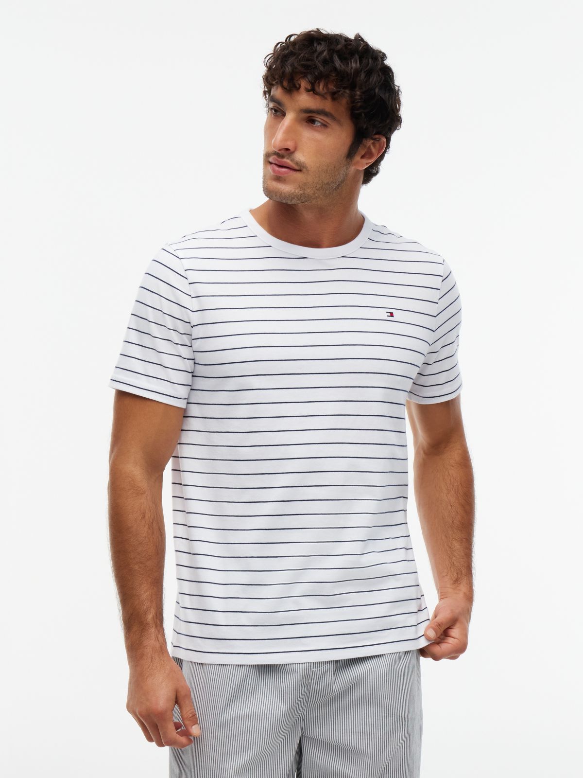 3-Pack Signature Jersey Lounge T-Shirts — Gold