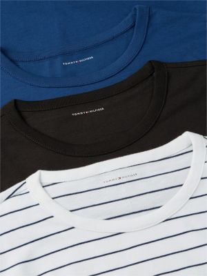 gold 3er-pack signature lounge-t-shirts aus jersey für herren - tommy hilfiger