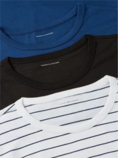 3-Pack Signature Jersey Lounge T-Shirts — Gold 7