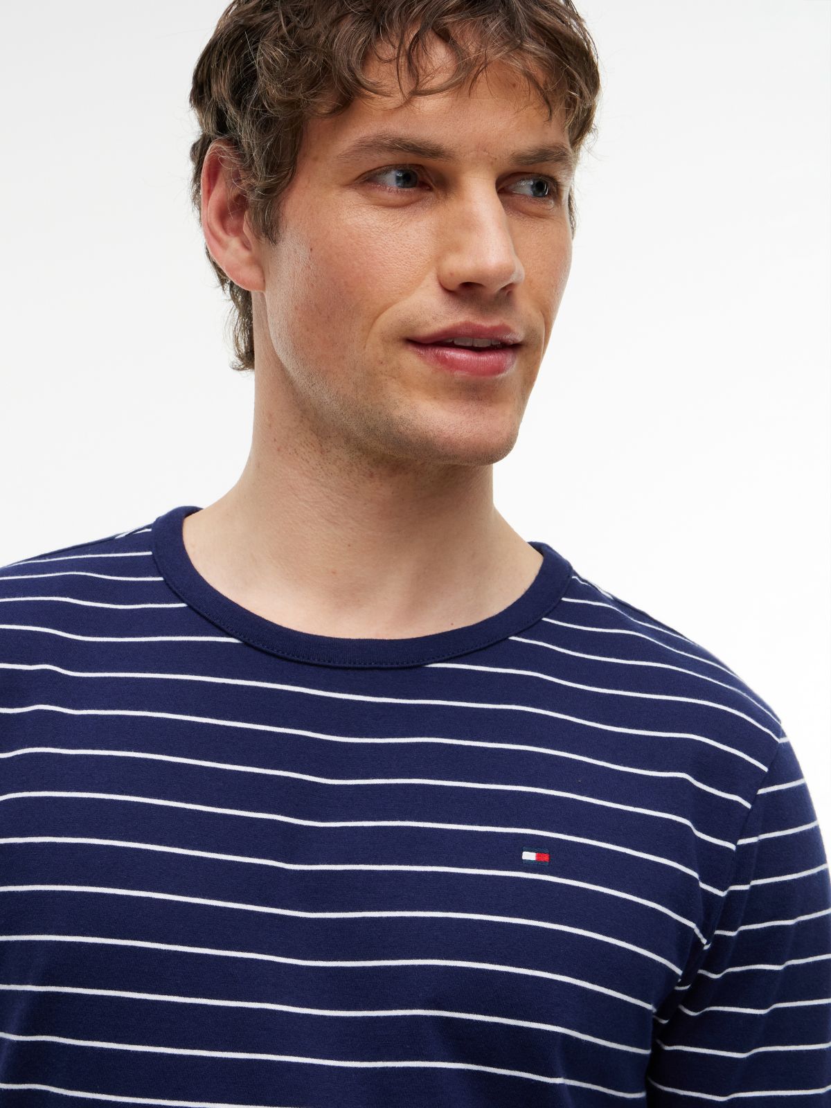 3-Pack Signature Jersey Lounge T-Shirts — Grey