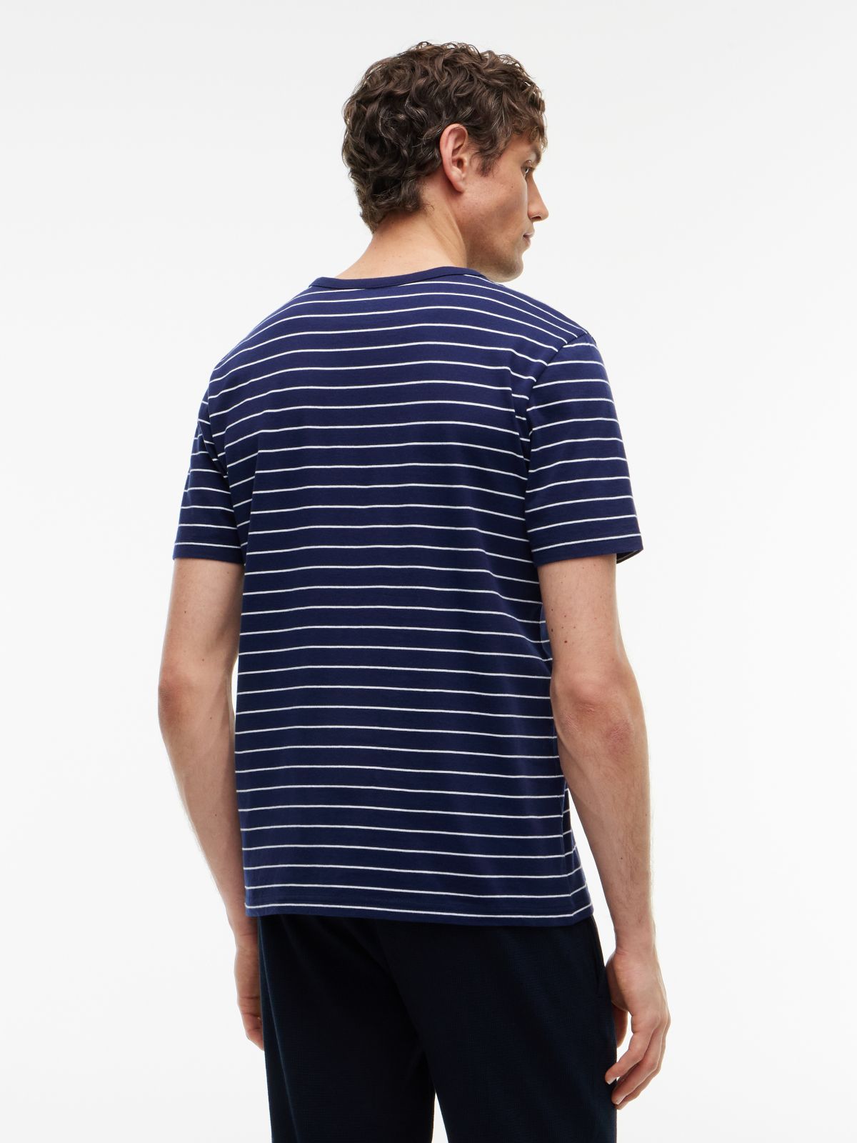 3-Pack Signature Jersey Lounge T-Shirts — Grey