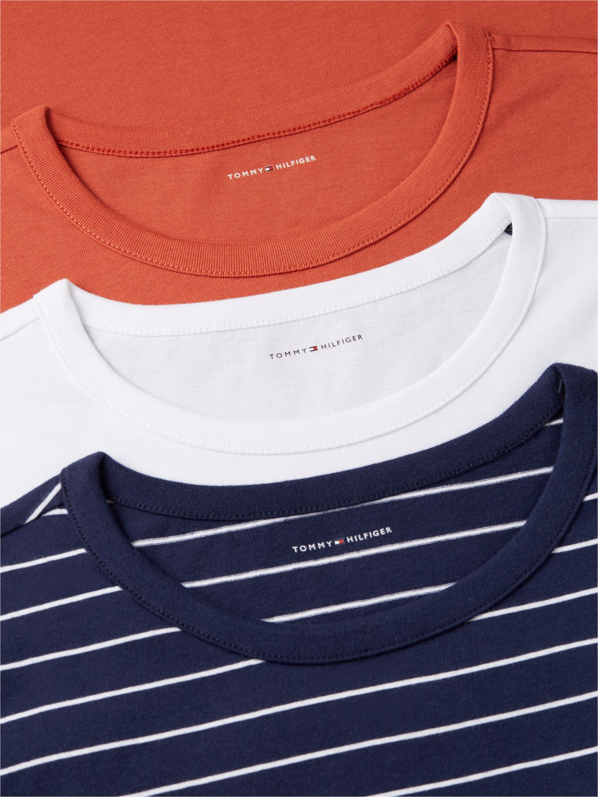 3-Pack Signature Jersey Lounge T-Shirts — Grey