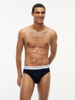 5-Pack Signature Repeat Logo Waistband Briefs — Beige 9