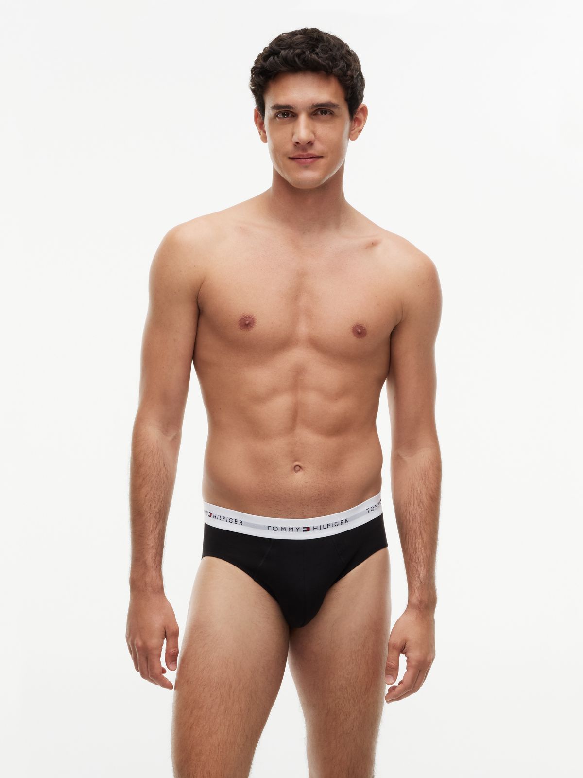 5-Pack Signature Repeat Logo Waistband Briefs — Red